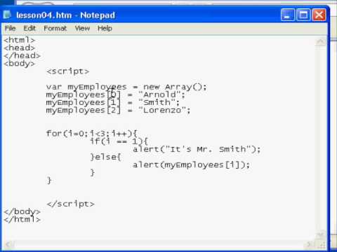 JavaScript For and While Loops (Part 2 of 2)