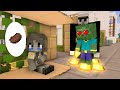 Poor cute zombie girl love rich zombie  minecraft animation