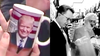 ABSOLUTELY BARBARIC | Steven Colbert SMASHES Trump