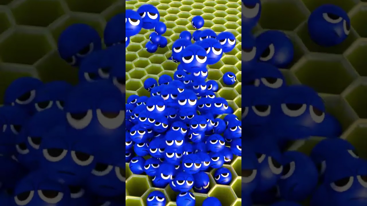 Sprunky face ball falls 