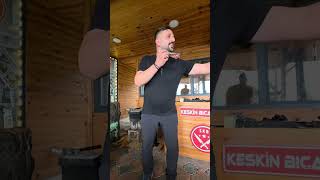 Bir Bıçak Ustası Sürmene Bıçağını Anlatırken Kendini Komedyen Sananlara Taş Çıkartıyor