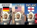 Skibidi toilet all countries 2