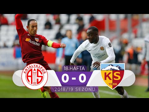 Antalyaspor (0-0) Kayserispor | 18. Hafta - 2018/19