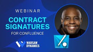 Contract Signatures for Confluence - Webinar, 5th February Recording
