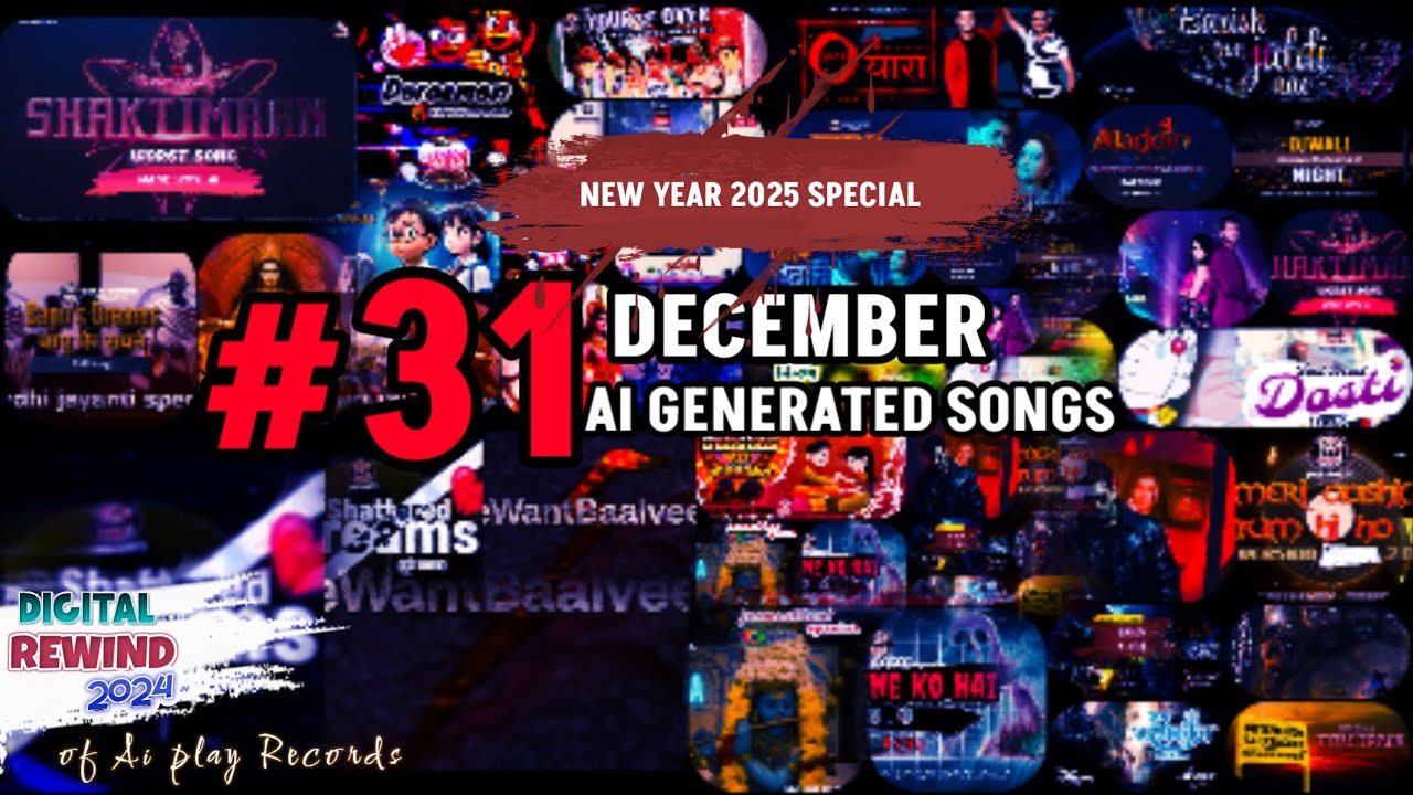 Watch DIGITAL REWIND 2024: A New Era in AI Music | 31 Tracks of AI-Generated Music | New year 2025 on YouTube Watch DIGITAL REWIND 2024: A New Era in AI Music | 31 Tracks of AI-Generated Music | New year 2025 on YouTube