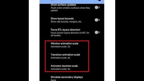 Speed up your Android phone in 2022! How to disable animation