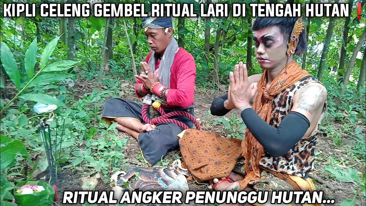 RITUAL ANGKER❗Kipli Mayangkoro Lari di Tengah Hutan Untuk Proses Pemasukan Celeng Gembel