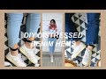 DIY Distressed Denim Hems // Korean Inspired