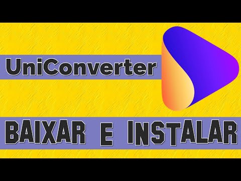 Como baixar e instalar o Wondershare UniConverter GRÁTIS EM PORTUGUÊS