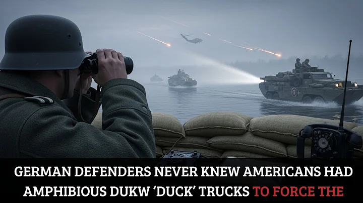 German Defenders Never Knew Americans Had Amphibious DUKW ‘Duck’ Trucks To Force The Rhine