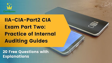 IIA-CIA-Part2 Part 2 Practice of Internal Auditing Guides - 20 Free Questions with Explanations