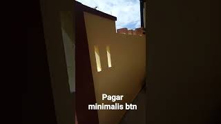 pagar minimalis btn type 36