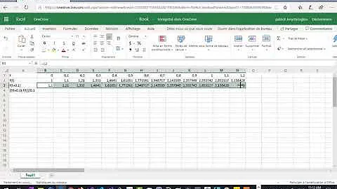 Comment faire la fonction exponentielle sur Excel ?