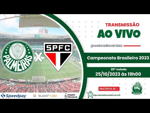 Palmeiras x São Paulo - AO VIVO - 25/10/2023 - Campeonato