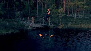 "Stargazing" 2020 Fire poi solo by Krista Palm