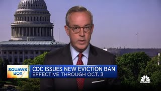 CDC issues new eviction ban through October 3