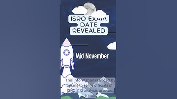 ISRO EXAM DATE REVEALED|| ICRB 2023 Scientist #isroscientists #isroupdate #isroexam