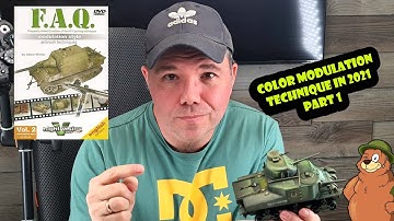The color modulation armour weathering style in 2021 PART I AIRBRUSH TECHNIQUES