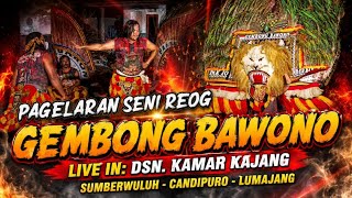 GEBYAR TARI REOG GEMBONG BAWONO LIVE DSN. KAMAR KAJANG - SUMBERWULUH - CANDIPURO 2026 (MALAM)
