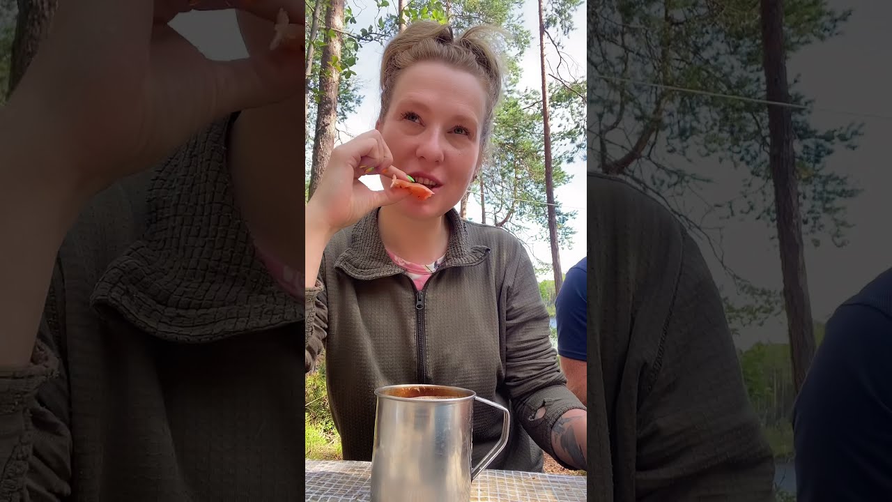 Мукбанг:сырники и лосось