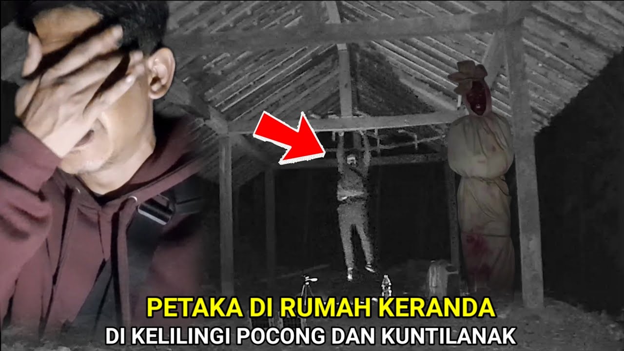 CAMPING HOROR: HAMPIR JADI TUMBAL KEGANASAN PENGHUNI RUMAH KERANDA ‼️TEROR POCONG DAN KUNTILANAK