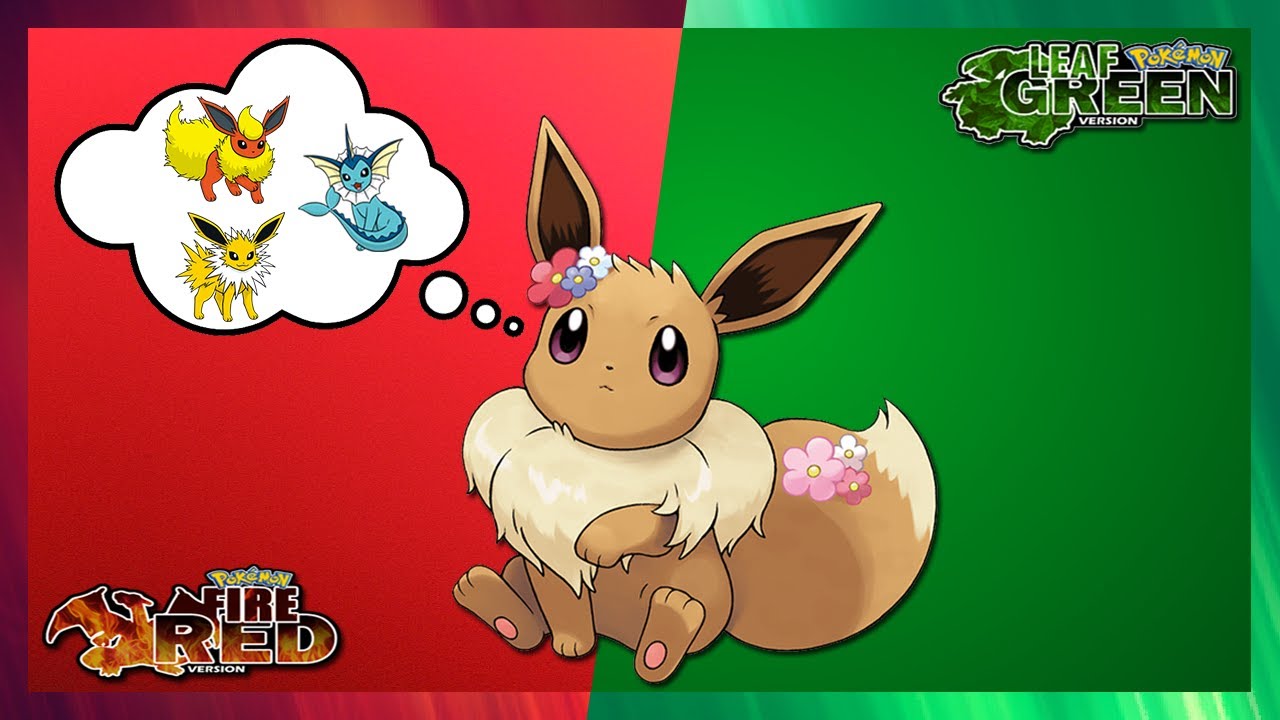 Como Pegar e Evoluir um Eevee - Pokémon Fire Red e Leaf Green