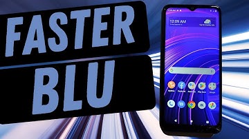 One Easy Trick to Make Your Blu Phone Run Faster - Blu View Speed 5G 