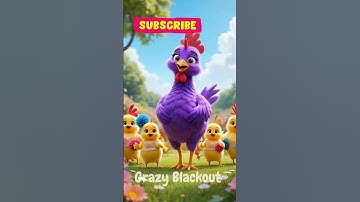 Thumbnail of Chicken song..🙈colorful chickens🐣#shorts #chicken #funny #song