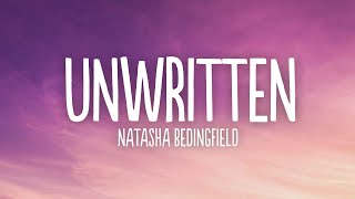 Natasha Bedingfield - Unwritten (Lyrics)