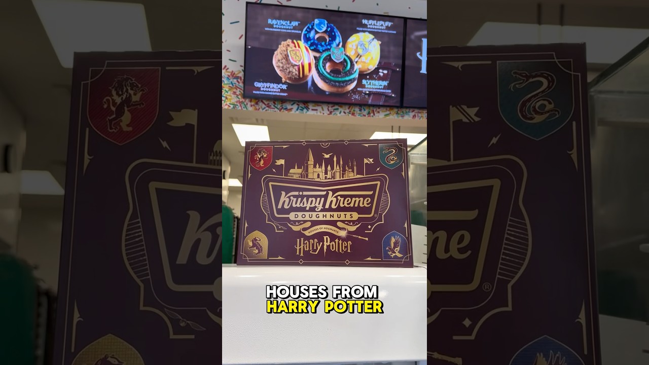 Ranking all the Hogwarts Donuts from Krispykreme! Limited Edition & Coffee! 