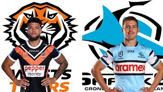 Wests Tigers v Sharks - Round 8, 2025 - Match Centre @BallerEsports