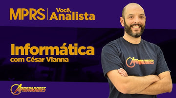 Concurso MPRS Analista: Questões de Informática para Instituto AOCP
