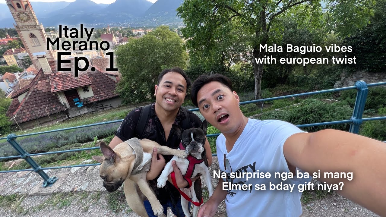 Merano Italy travel vlog | Unexpected gift for the birthday boy! | Cj Ventura