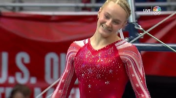 Riley McCusker Rocks It On Uneven Bars