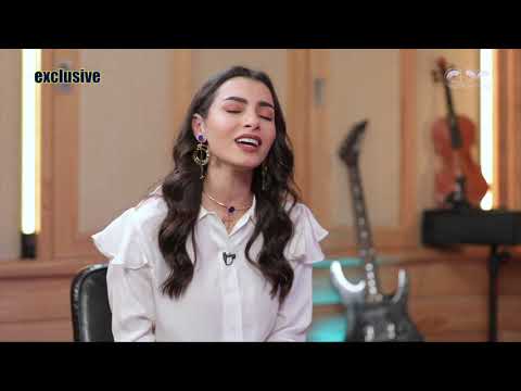 كارمن سليمان تغني 180 درجة لتامر حسني