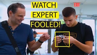 Watch Expert Can&#39;t Spot Fake Super Clone Rolex Submariner || REAL VS FAKE Watches || CRM Jewelers