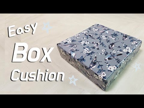 How To Make Square Cushion♡Easy sewing♡Beginner