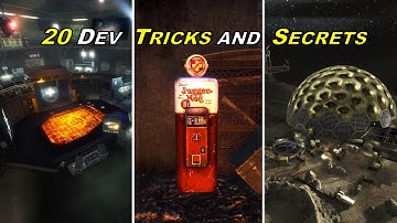 20 Dev Tricks and Secrets from Black Ops 1 Zombies