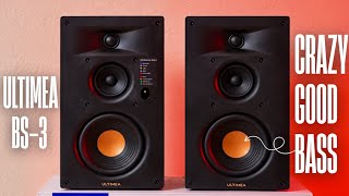 ULTIMEA BS-3 Review – I Didn’t Expect This Much Bass From Bookshelf Speakers