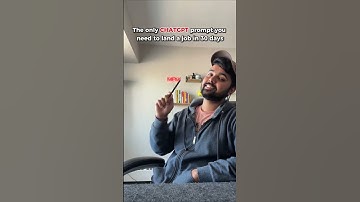 The only ChatGPT prompt you need to land a job in 30 days 🙌