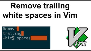 Highlight and automatically remove trailing white spaces in vim