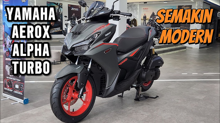 [REVIEW MOTOR] Yamaha Aerox Alpha Turbo 2025