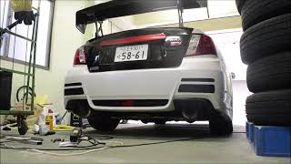 【GVB インプレッサ】Invidia N1 + FUJITSUBO スポーツキャタライザー【WRX sti】