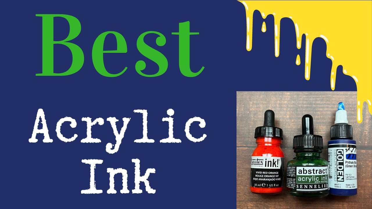 Liquitex Professional Acrylic Ink 30ml Bottle Bright Orange