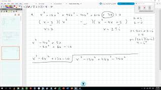 Precalculus Handout 3810 Problem 9