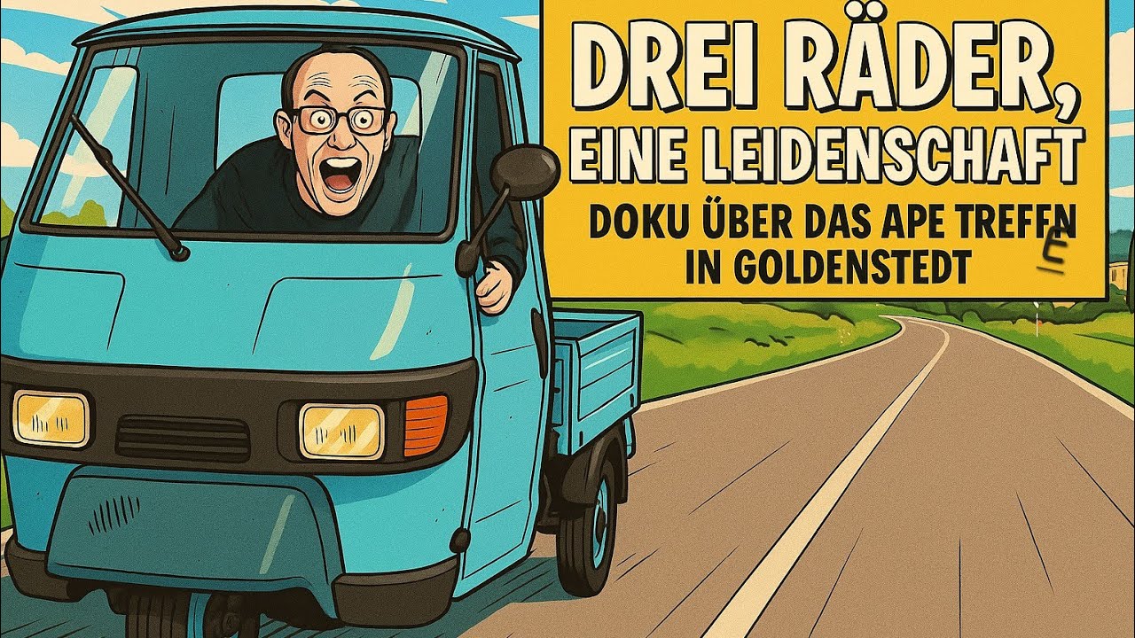 Drei Räder, eine Leidenschaft – Das Ape-Treffen in Goldenstedt 2025 (Niedersachsen)