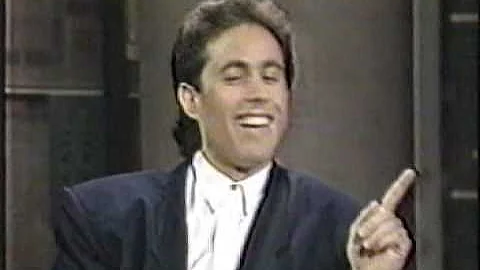 Jerry Seinfeld on Letterman, 11/25/88