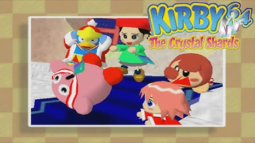 Kirby 64: The Crystal Shards Walkthrough | Level 6 - Ripple Star & Dark Star (ALL Crystal Shards)