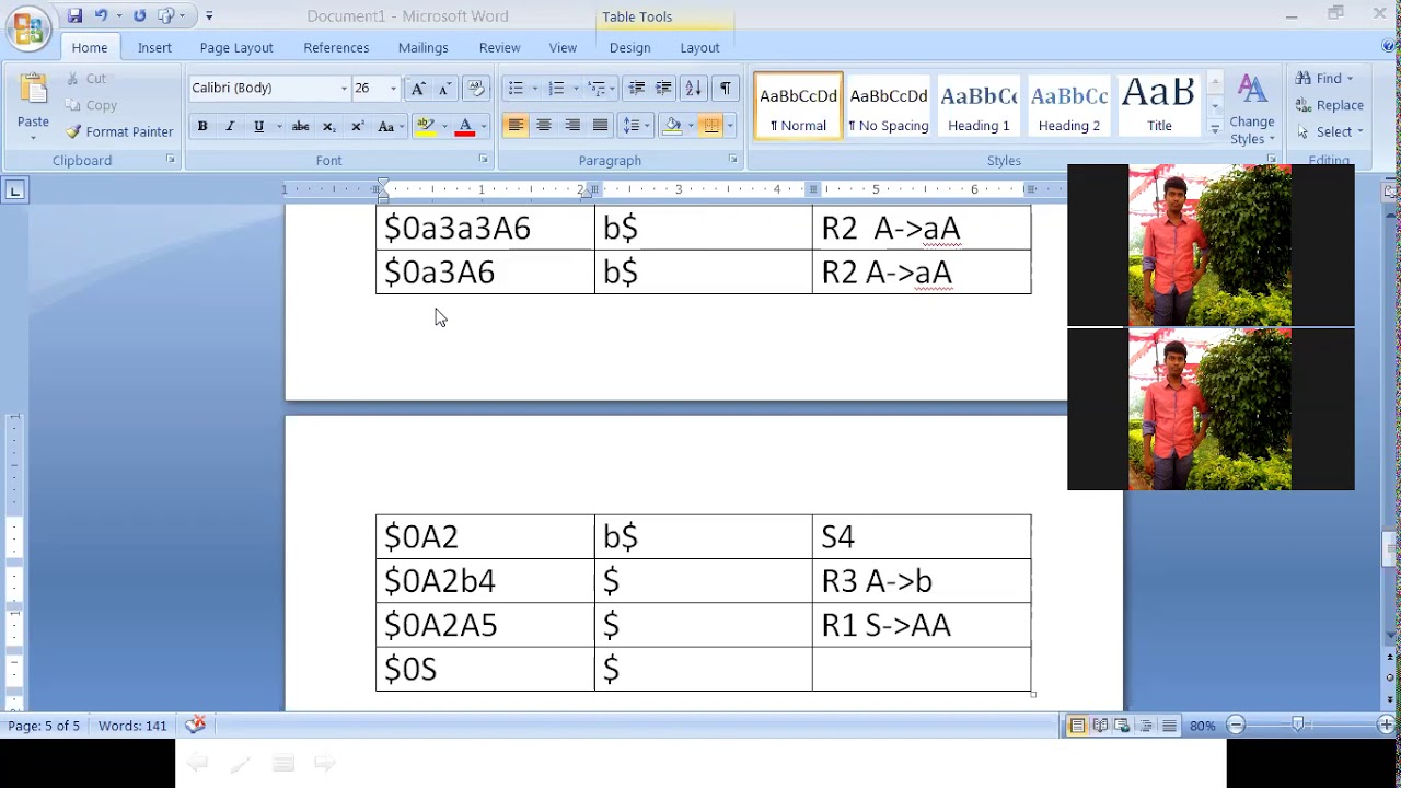 LR 0 PARSER CONTINUTION YouTube