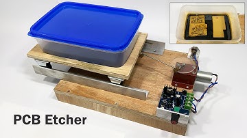 How to Make a PCB Etching Machine DIY at Home (PCB Shaker)